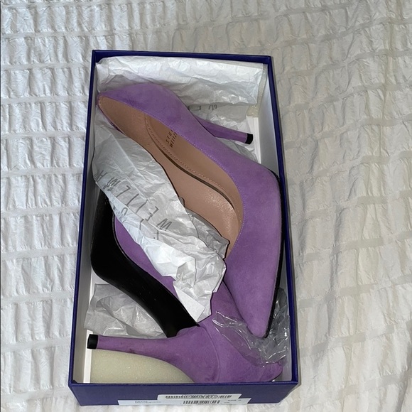 Stuart Weitzman Suede Heels - Picture 2 of 5